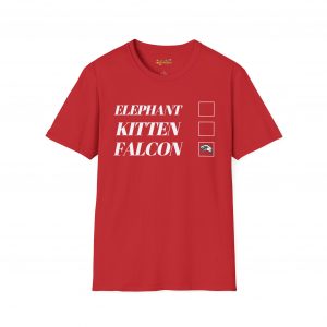 Elephants, Kittens and Falcons T-Shirt